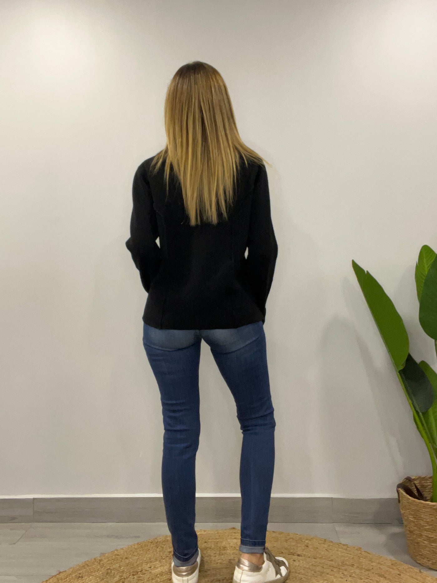 Blazer tejido Rihana negro