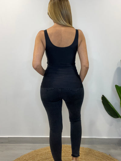 Peto Basico Lycra Negro