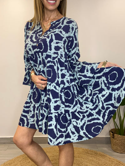 Vestido cancún Azul