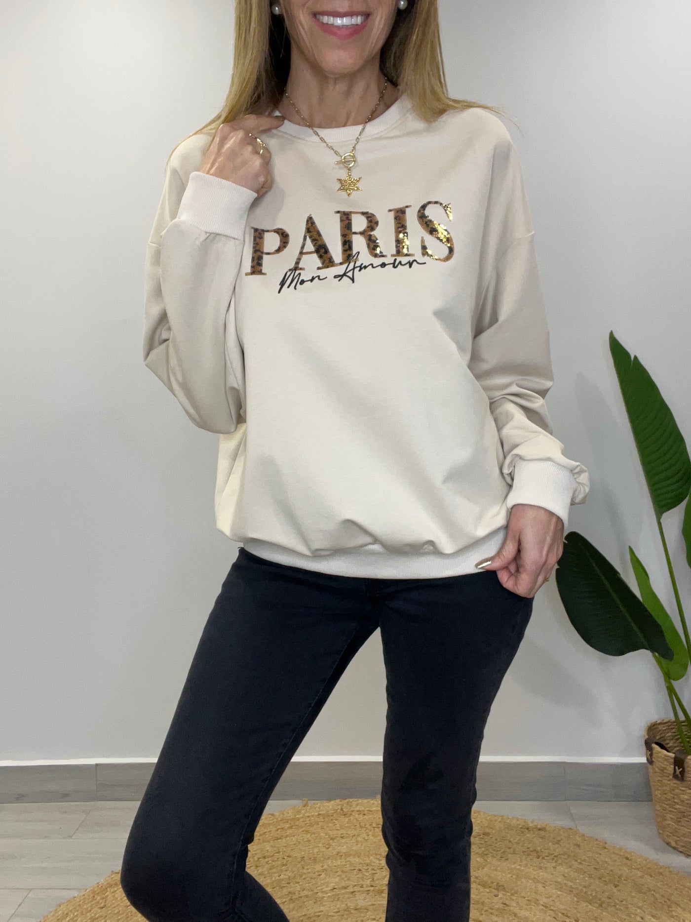 Polerón Paris Beige