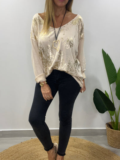 Sweater Hilo Milán Crudo