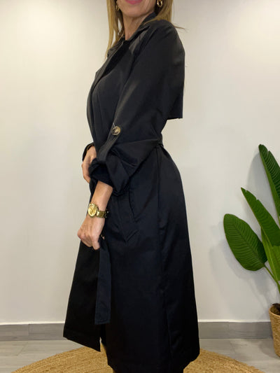 Trench Magnifico negro