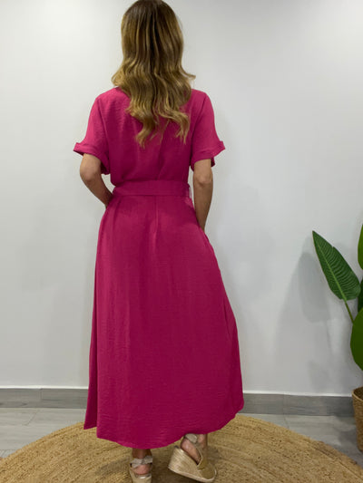 Vestido Lady fucsia
