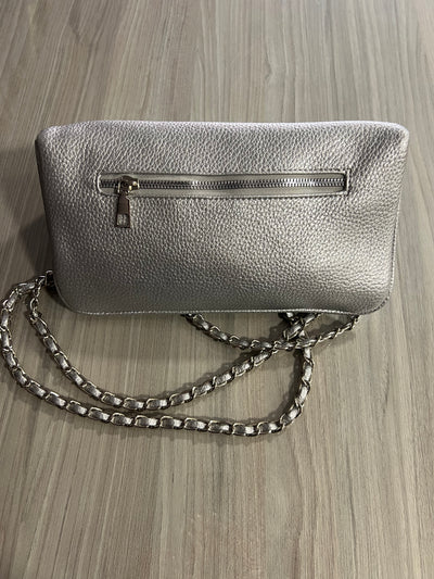 Cartera cadenas Alas Plateada