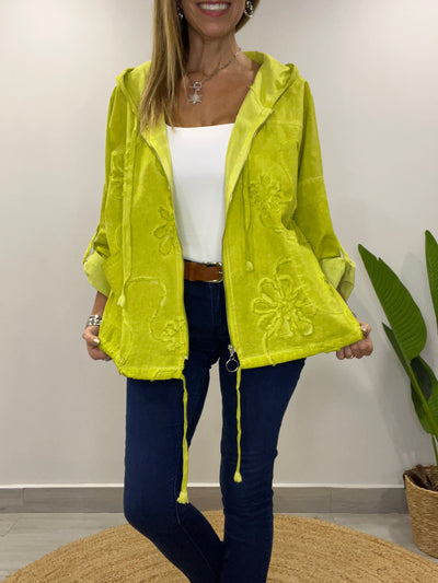 Chaqueta linolet Ferrari limón