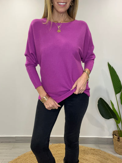 Sweater Singapur magenta