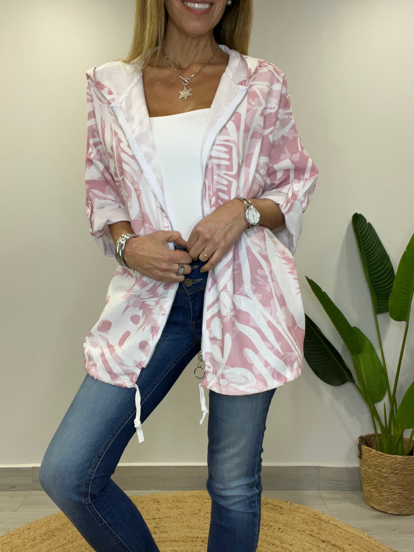 Chaqueta Marbella Rosa