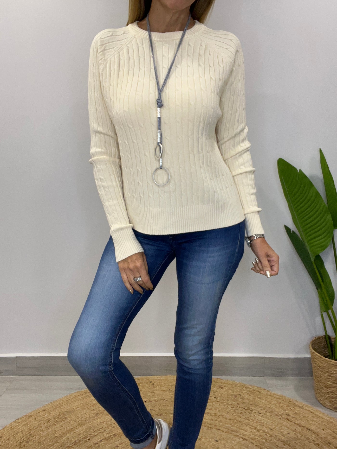 Sweater Tabi crema