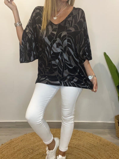 Polera Eloísa Negra