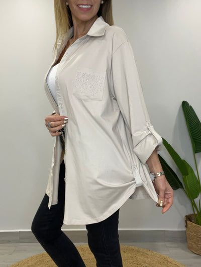 Blusón Canarias beige