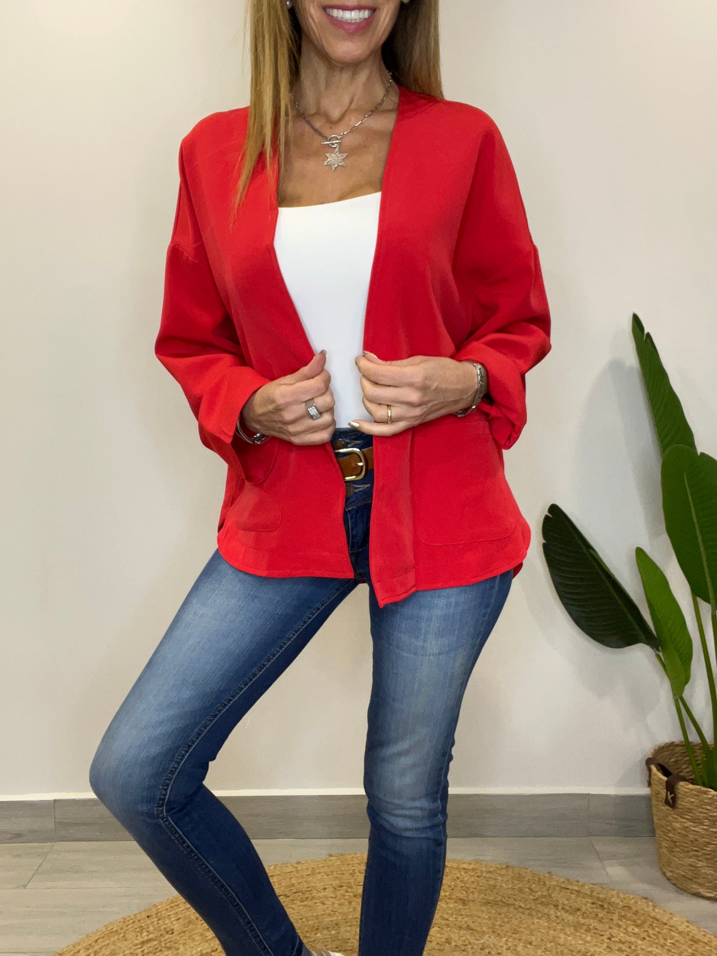 Tapado/Blazer Riviera Rojo