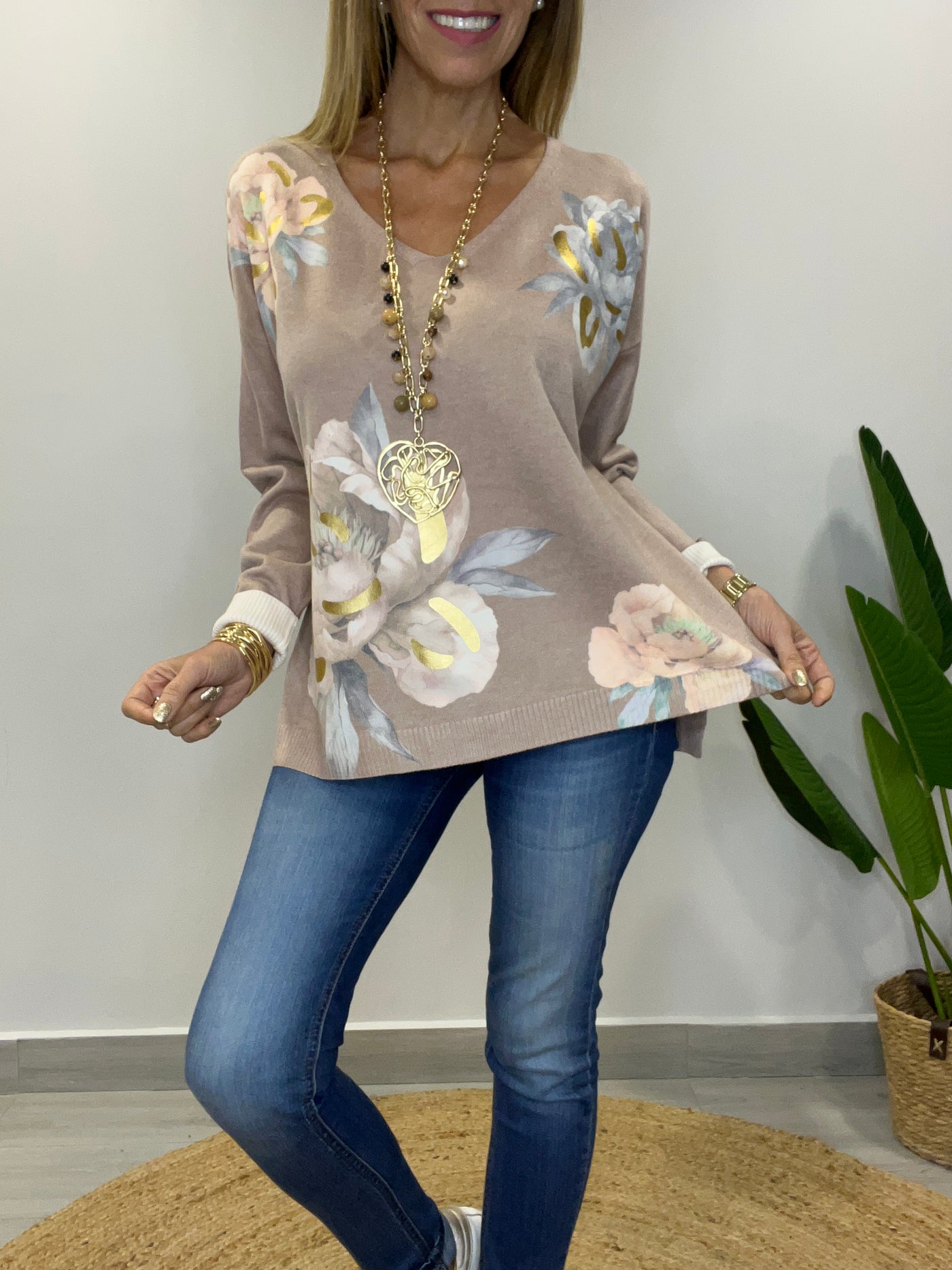 Sweater Italiano Tania Chocolate