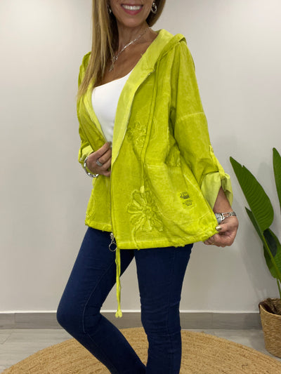 Chaqueta linolet Ferrari limón