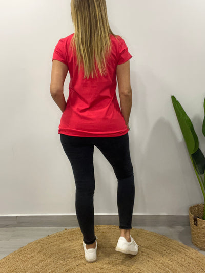 Polera Love Roja