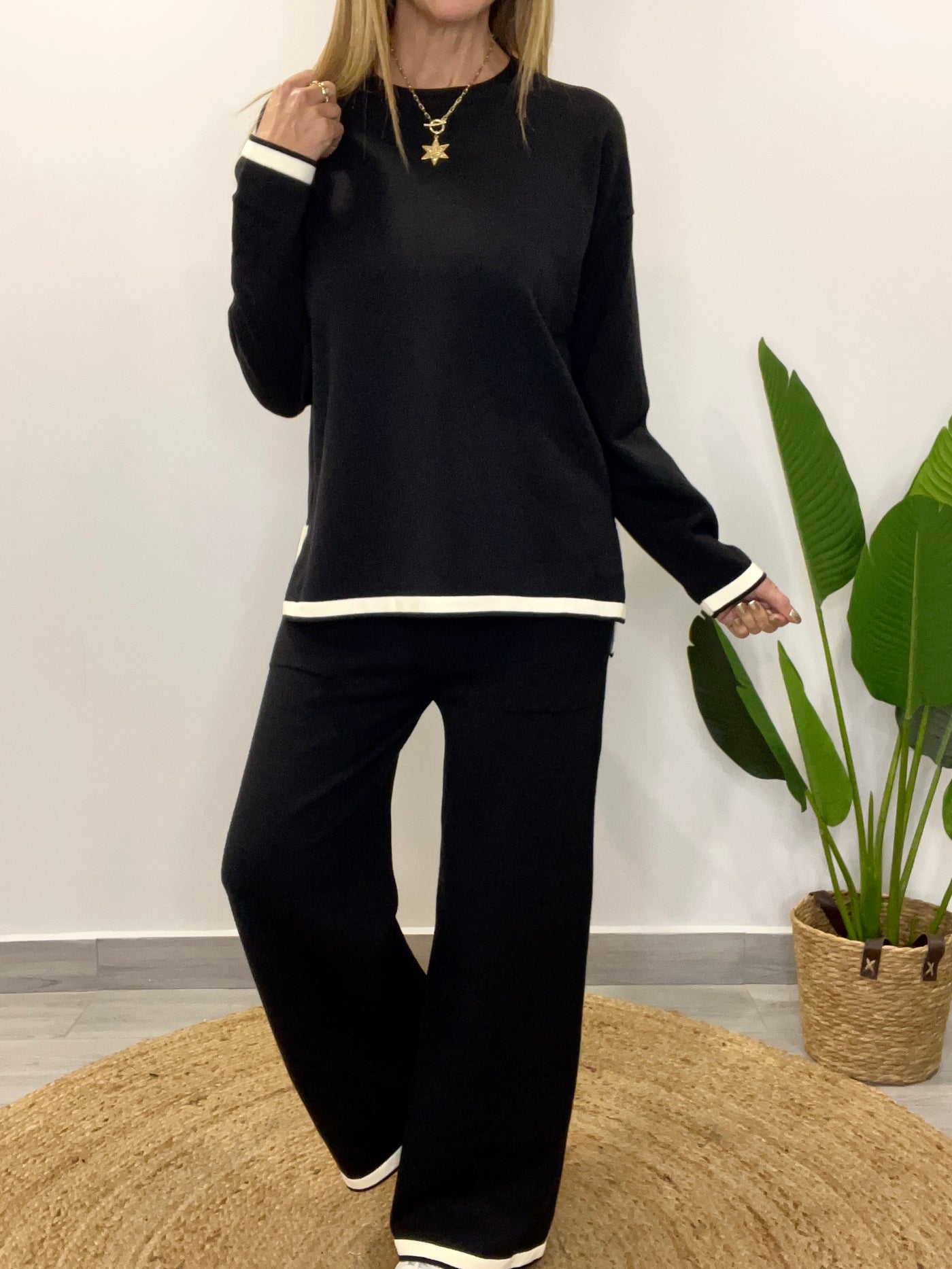 Conjunto Amelia (2 piezas) Negro