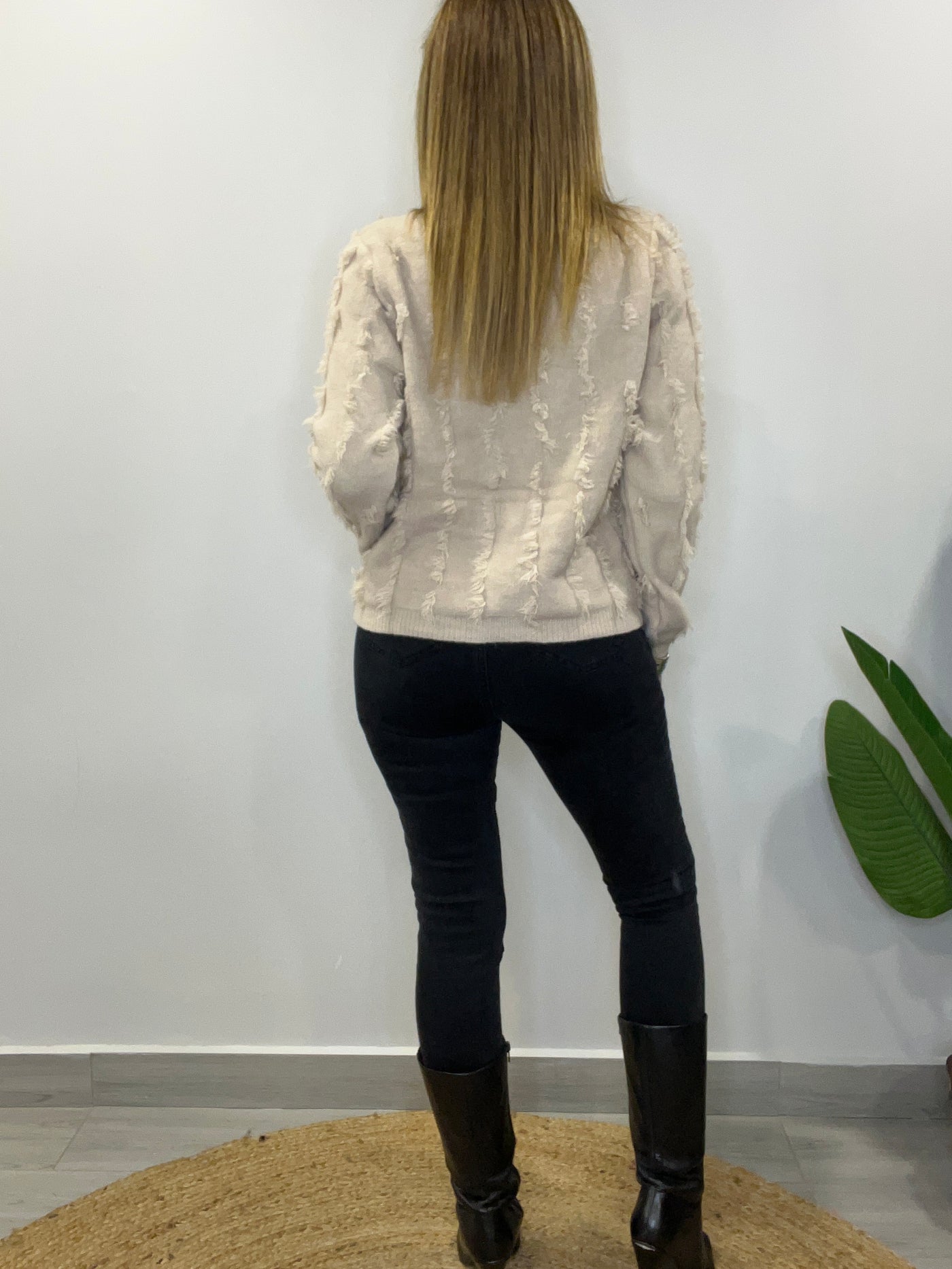 Chaleco Emma beige