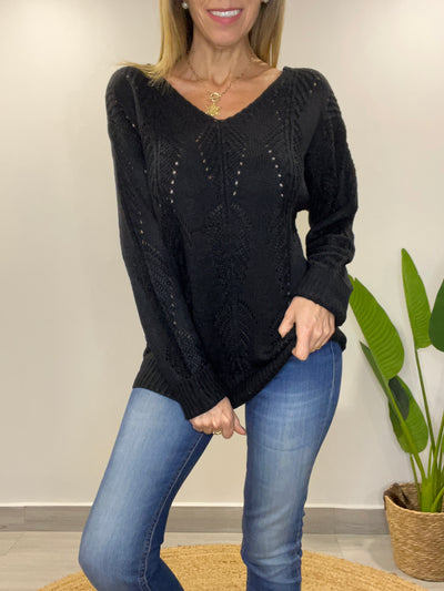 Sweater Malibú Negro
