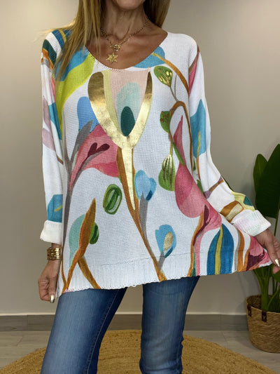 Sweater Hilo Dulce Pastel