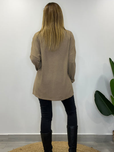 Sweater Espiga Taupe