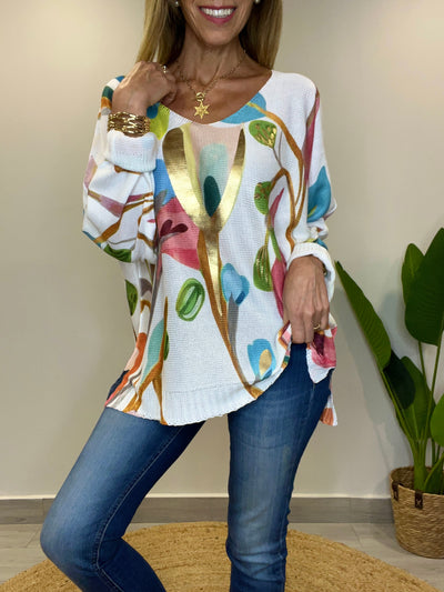 Sweater Hilo Dulce Pastel