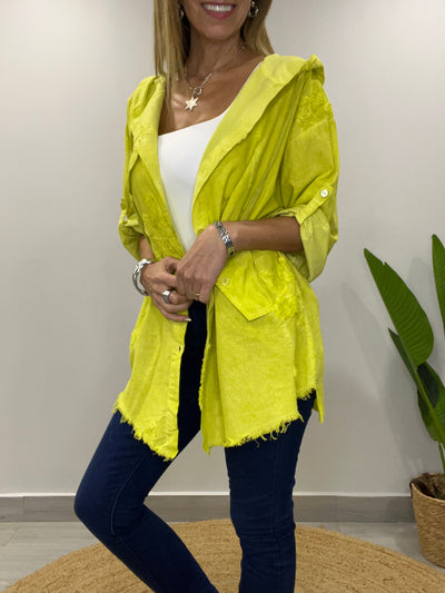 Chaqueta/Blusón linolet Ferraty limón