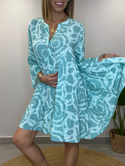 Vestido cancún Agua Marina
