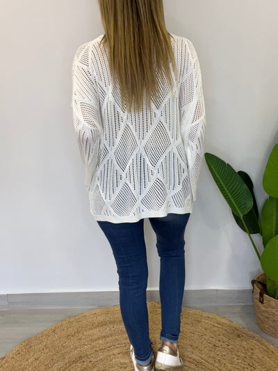 Sweater Hilo Génesis Crudo