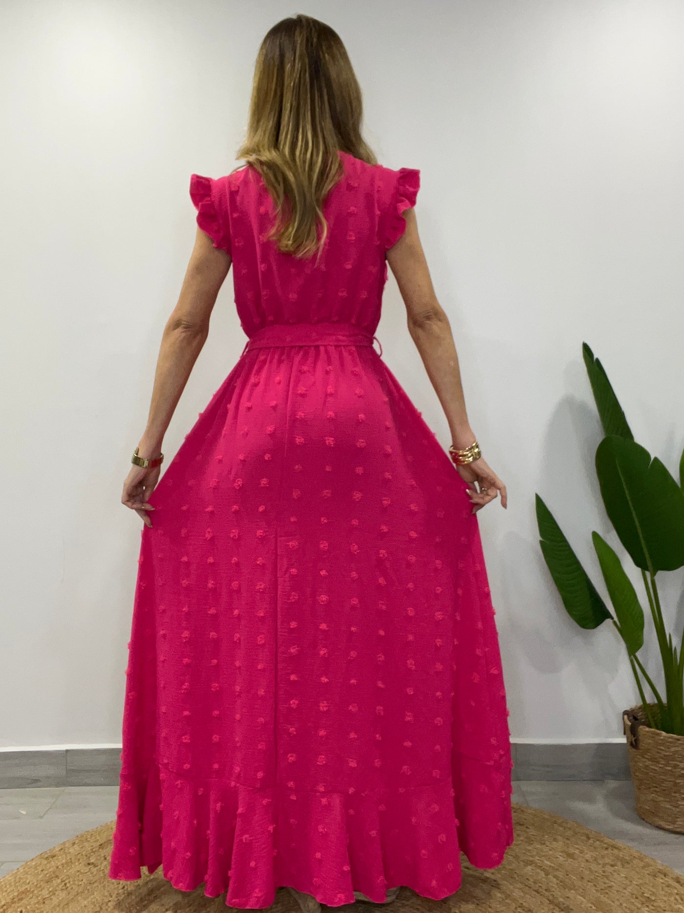 Vestido Volare fucsia