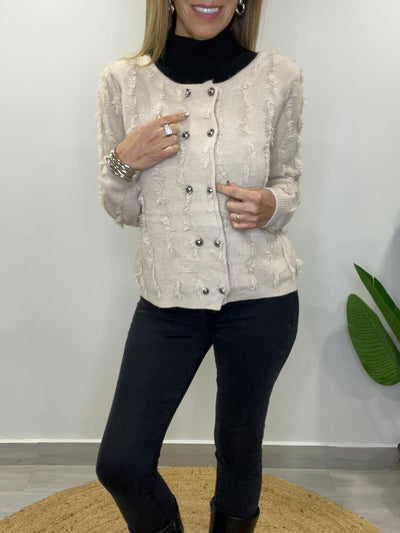 Chaleco Emma beige