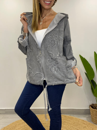 Chaqueta linolet Ferrari Gris