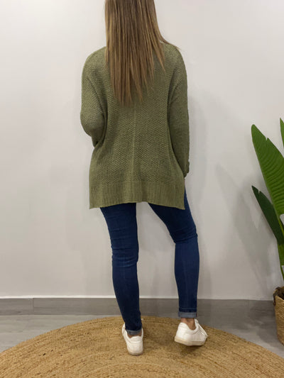 Sweater Hilo Mantua Oliva