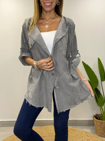 Chaqueta/Blusón linolet Ferraty Gris