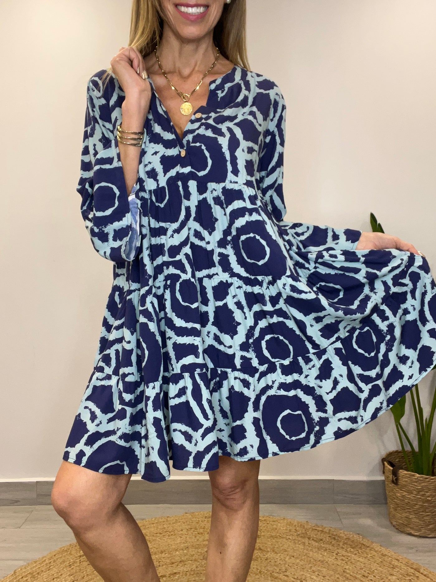 Vestido cancún Azul