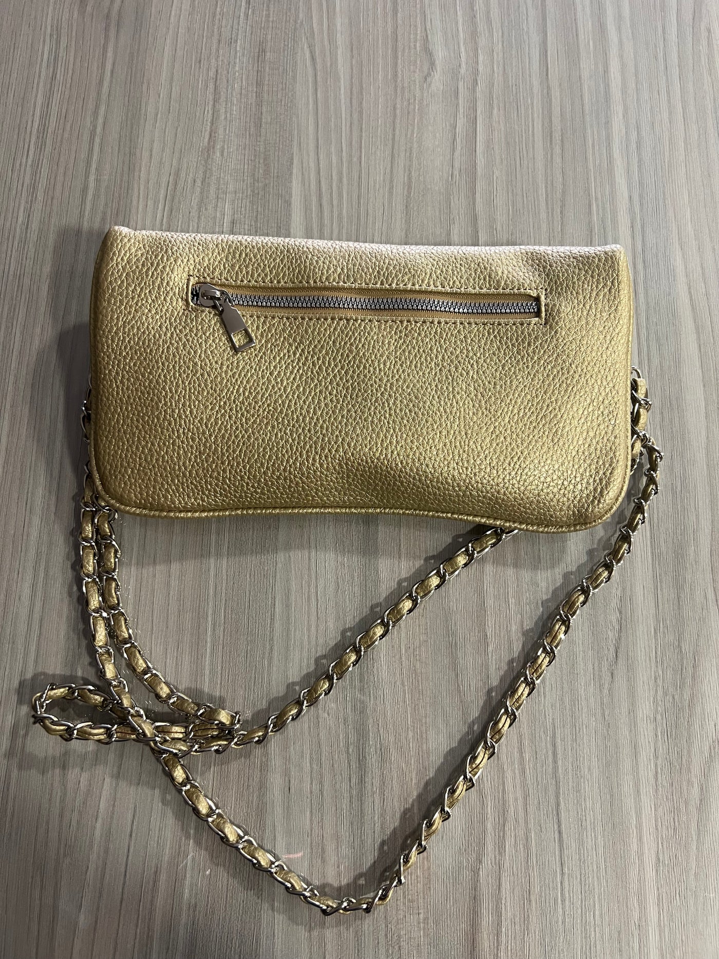 Cartera cadenas Alas Dorada