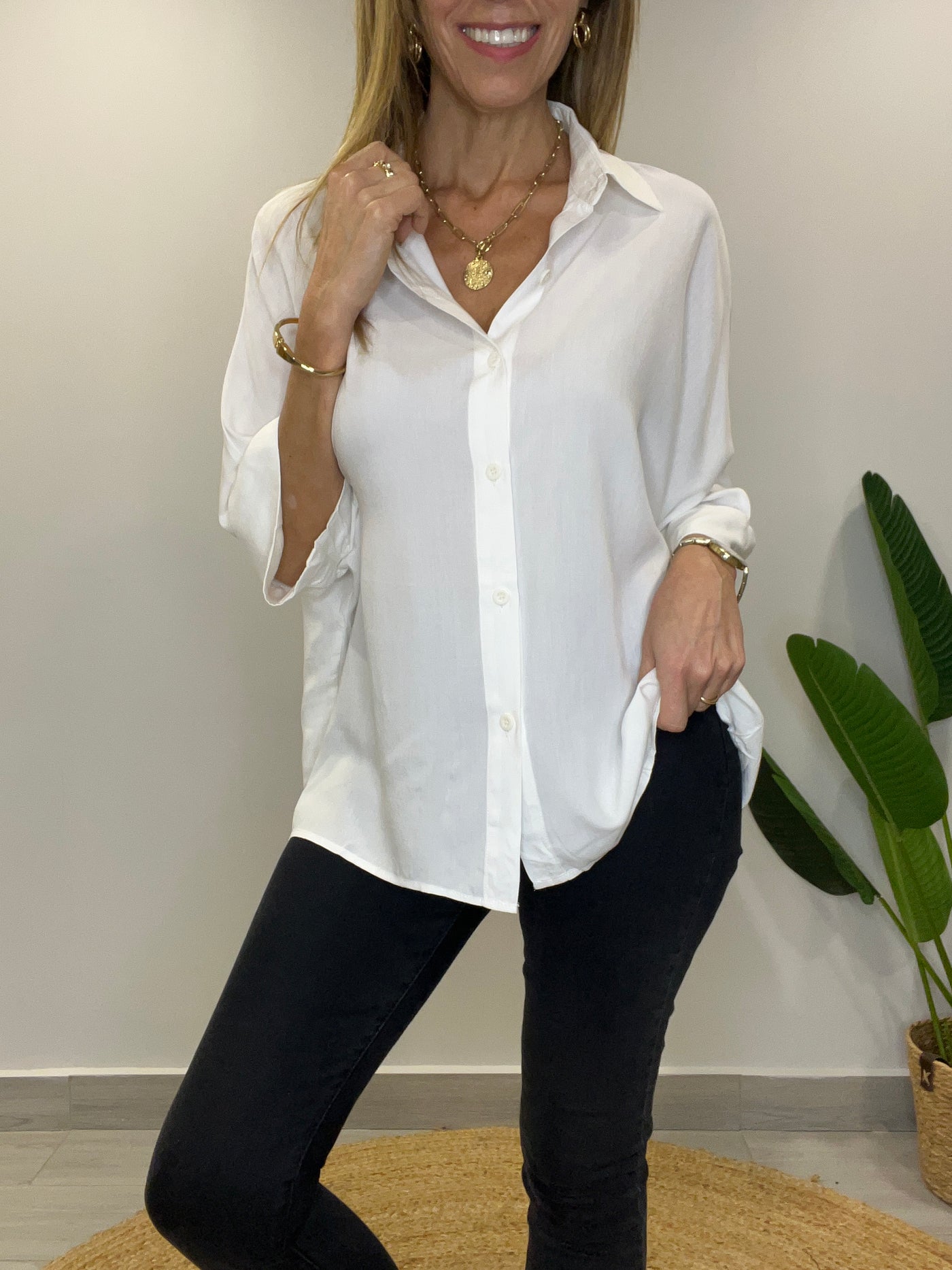 Blusa Catania Blanca