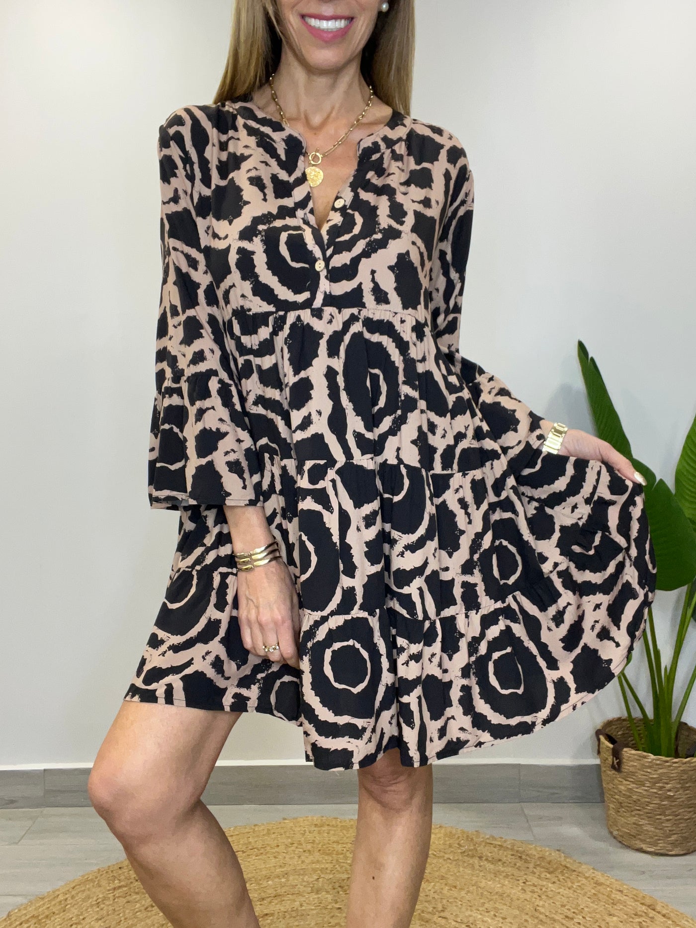 Vestido cancún negro
