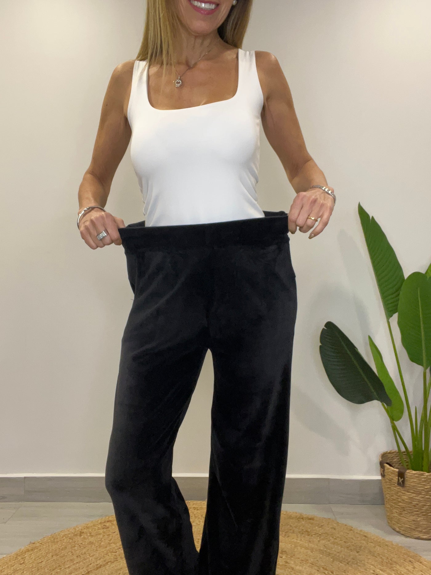 Conjunto Plush Relax (2 piezas) negro