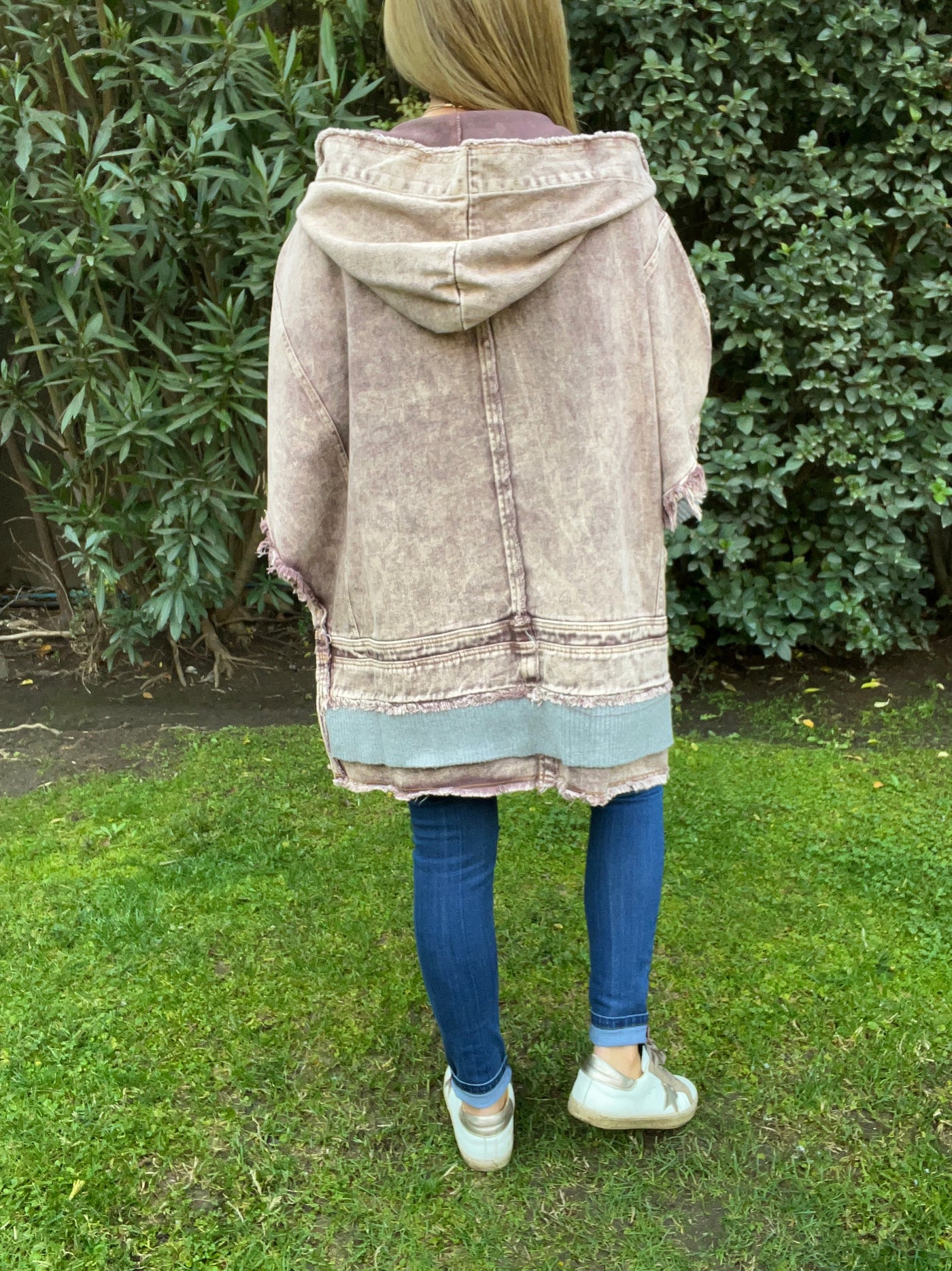 Chaqueta/Ponchito Furor chocolate (Oversize)