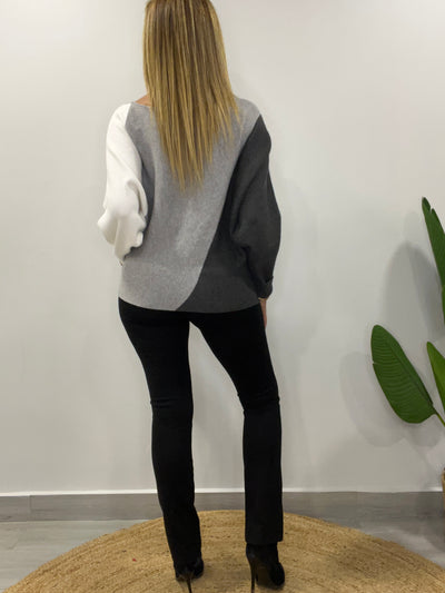 Sweater Sara Grises