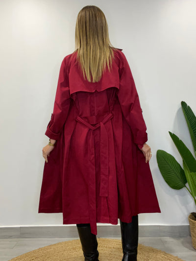 Trench Magnifico Beige Cherry