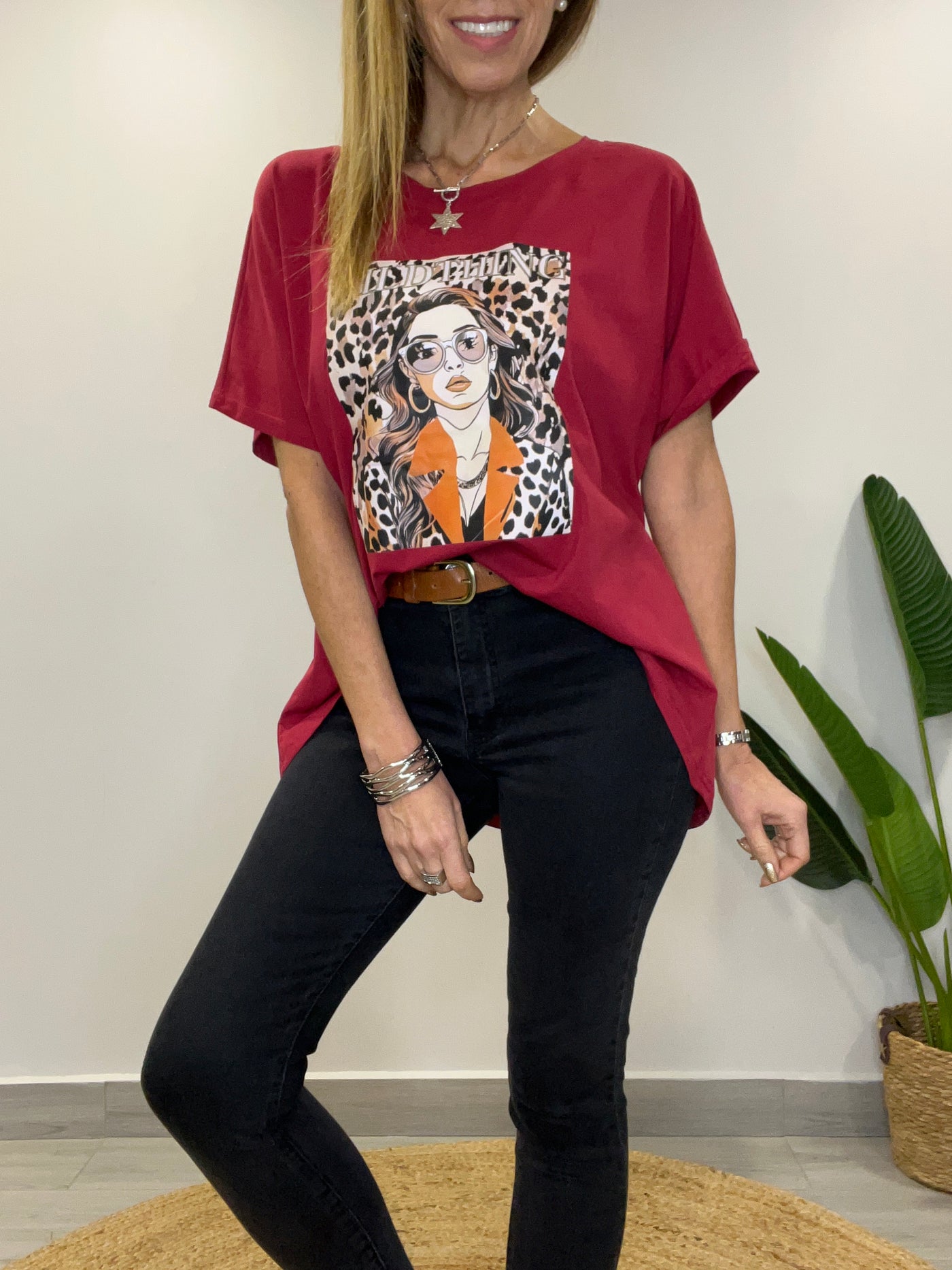 Polera WildThing Cherry