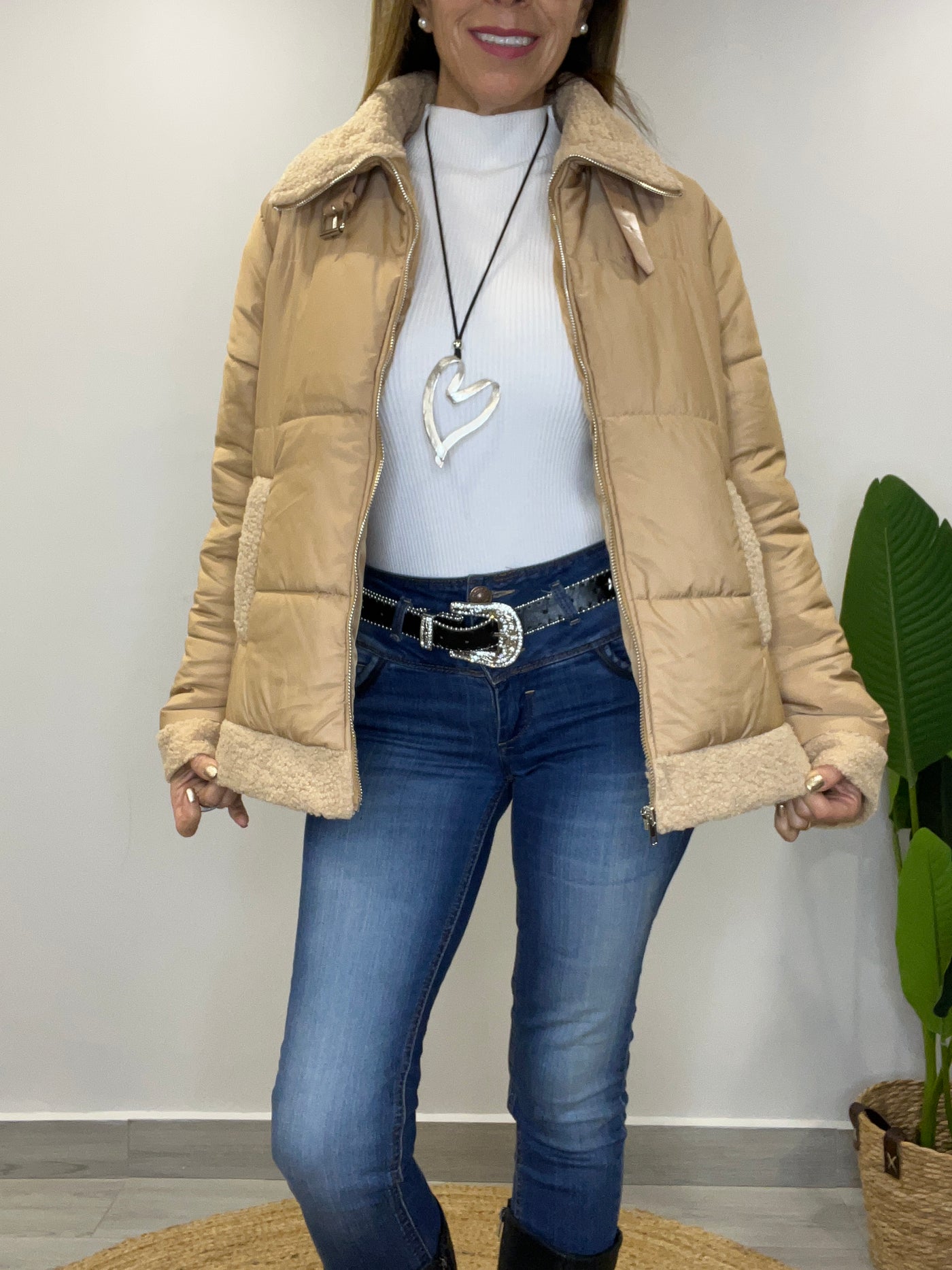Parka Andy Camel