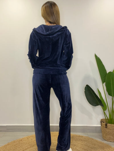 Conjunto Plush Relax (2 piezas) Azul
