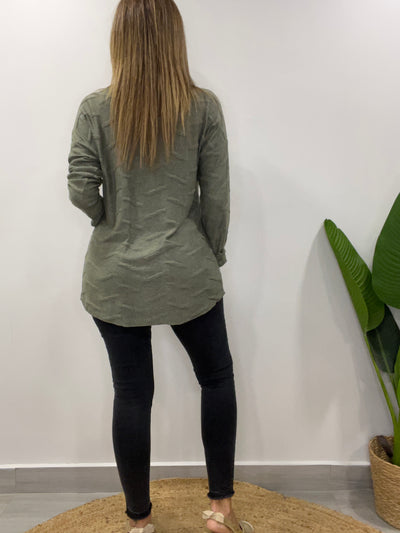 Sweater Italiano Diamond musgo