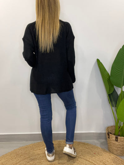 Sweater Melina negro