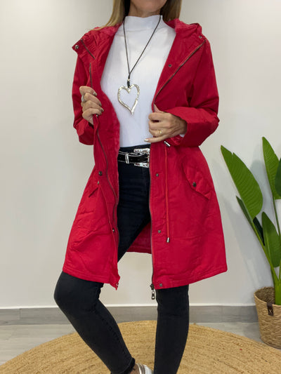 Chaquetón Veramonte Rojo