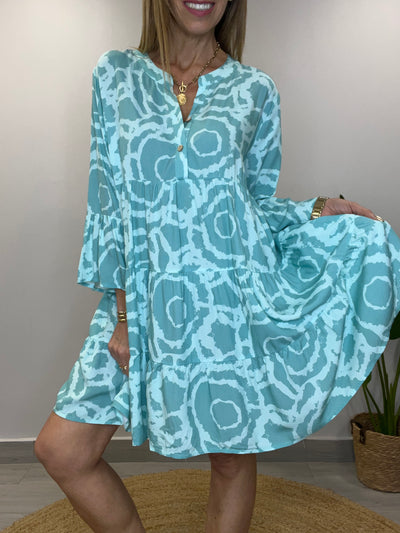 Vestido cancún Agua Marina
