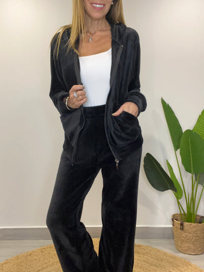 Conjunto Plush Relax (2 piezas) negro