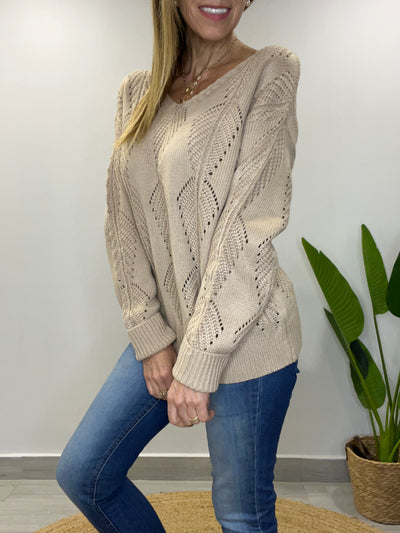 Sweater Malibú Beige