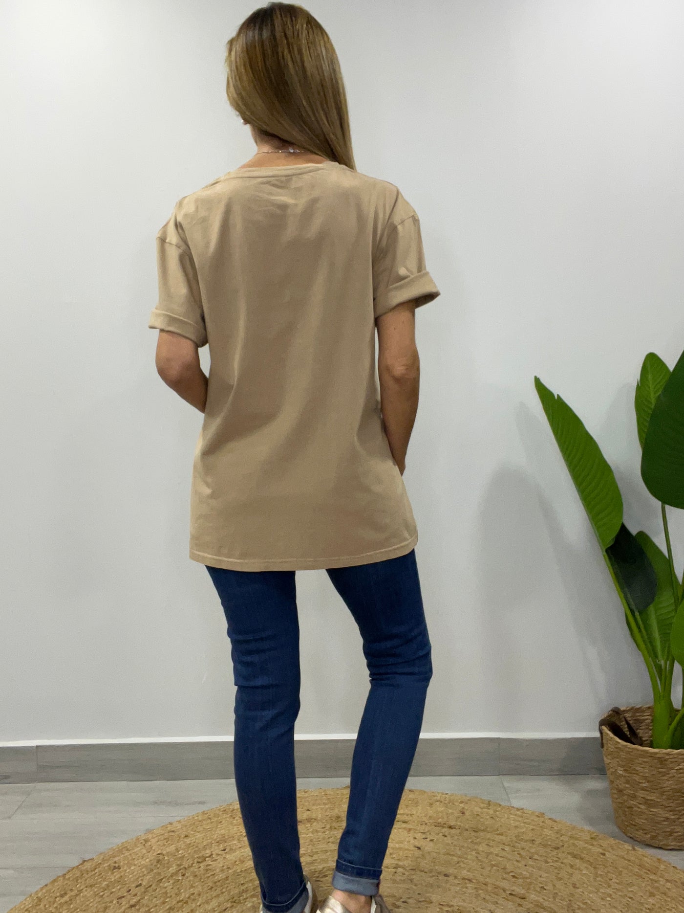 Polera Fame Camel